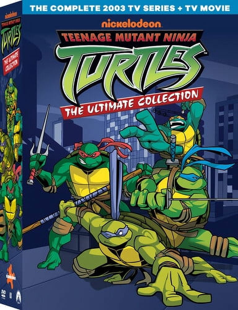 Teenage Mutant Ninja Turtles Ultimate Collection DVD – 2003 Series & TV Movie