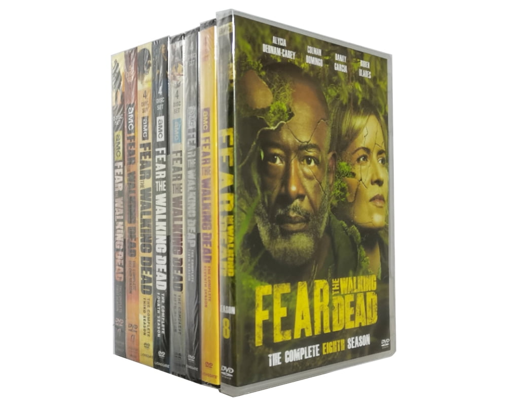 Fear The Walking Dead Complete Series DVD | Seasons 1-8 Full Box Set Collection