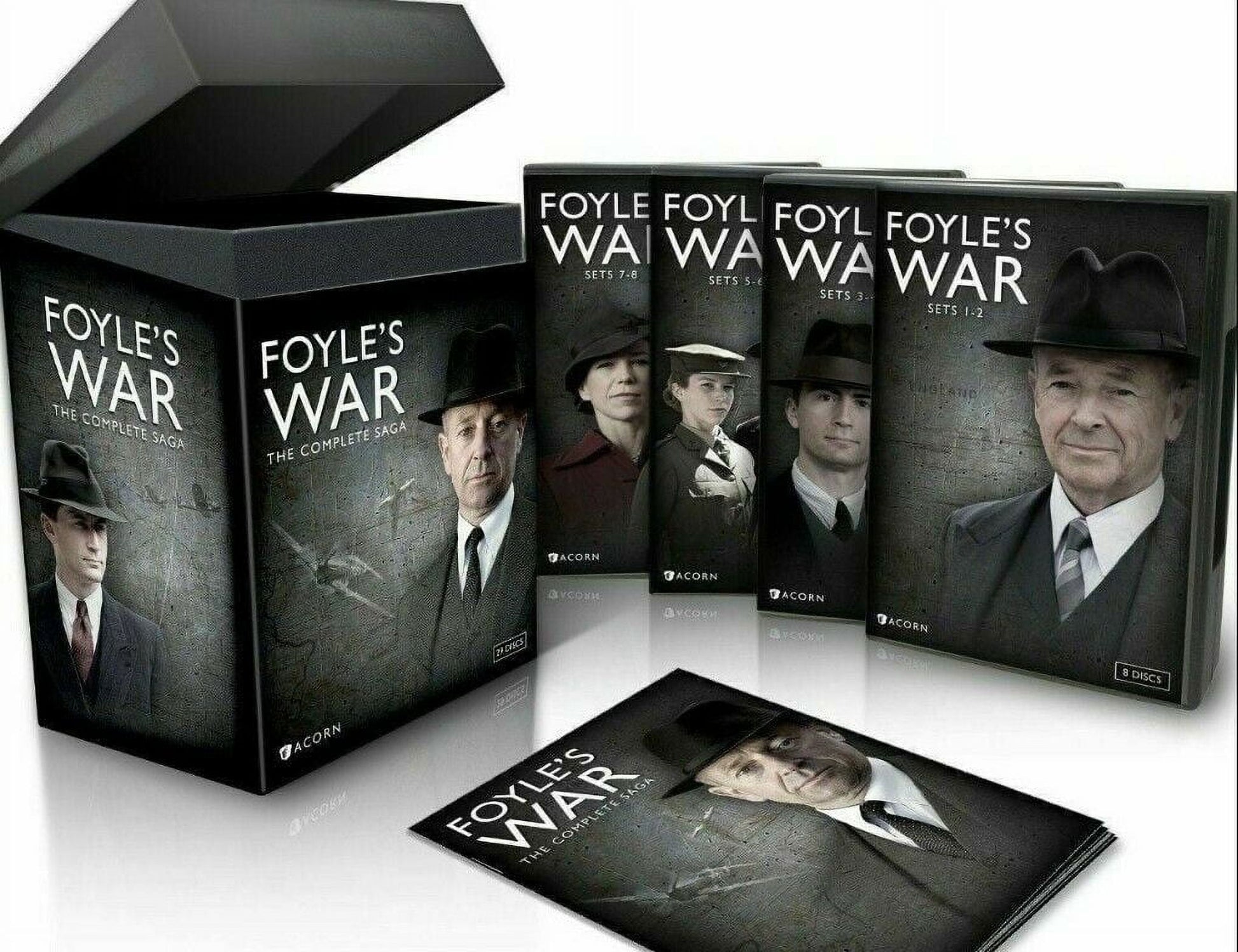 "Foyle's War Complete Saga 29-Disc DVD Box Set – New Sealed US Seller"