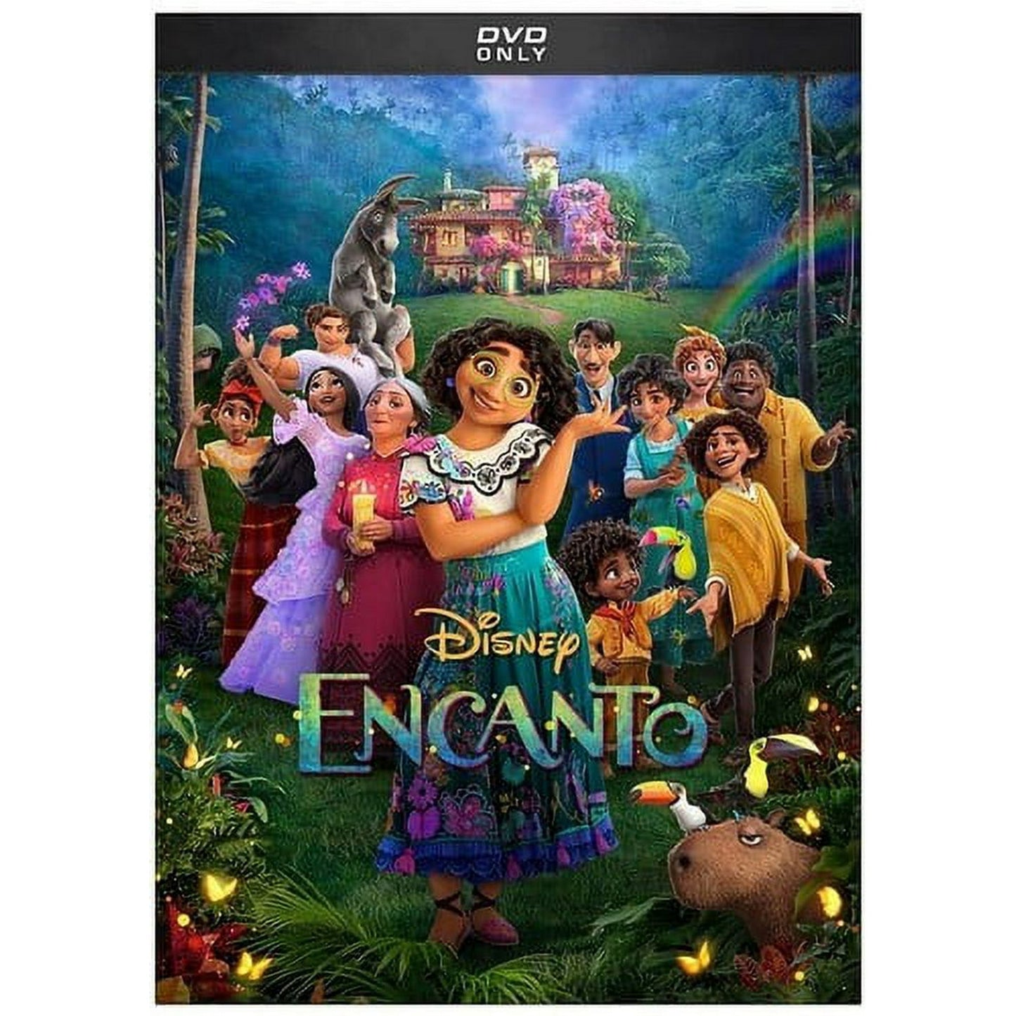 Encanto DVD – Disney Animated Family Movie Featuring Magical Musical Adventure