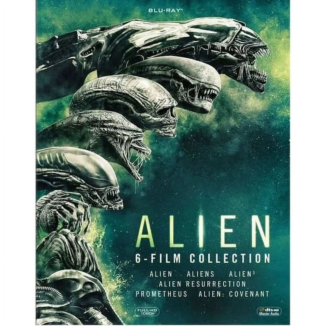 Alien 6-Film Collection Blu-ray | Complete Sci-Fi Movie Series Box Set