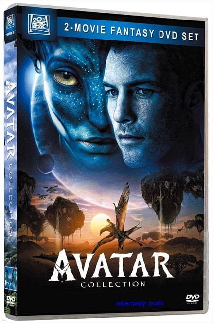 Avatar 1-2 Collection Aavtar and The Way of Water 2-Movie Fantasy DVD