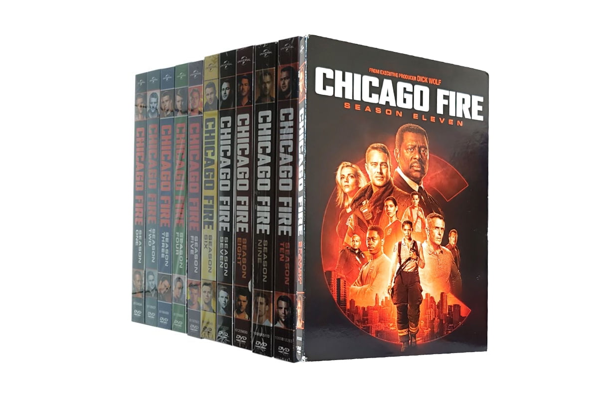 Chicago Fire Seasons 1-11 DVD Box Set – Complete Episodes of the Firefighter Drama