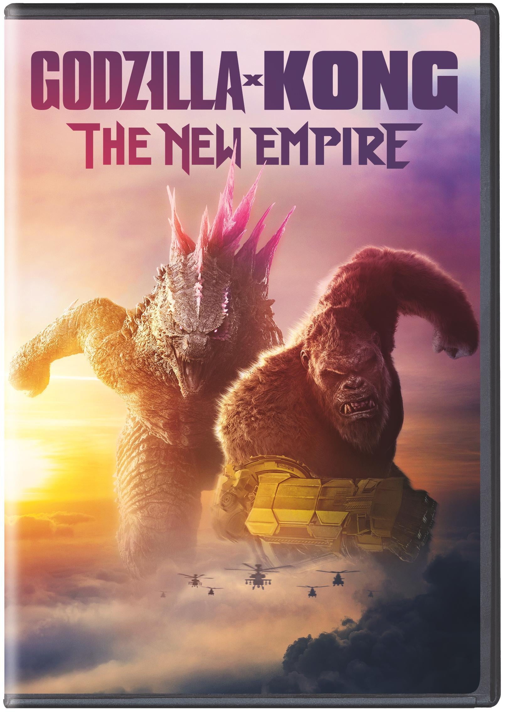 Godzilla x Kong: The New Empire (DVD) – Epic Monster Movie for Fans & Collectors