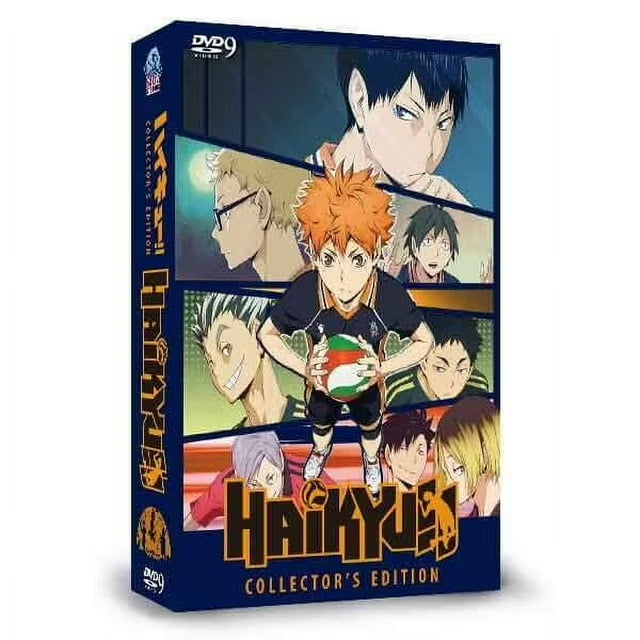 Haikyu!! Complete Collection Seasons 1-3 DVD | Full Volleyball Anime Series