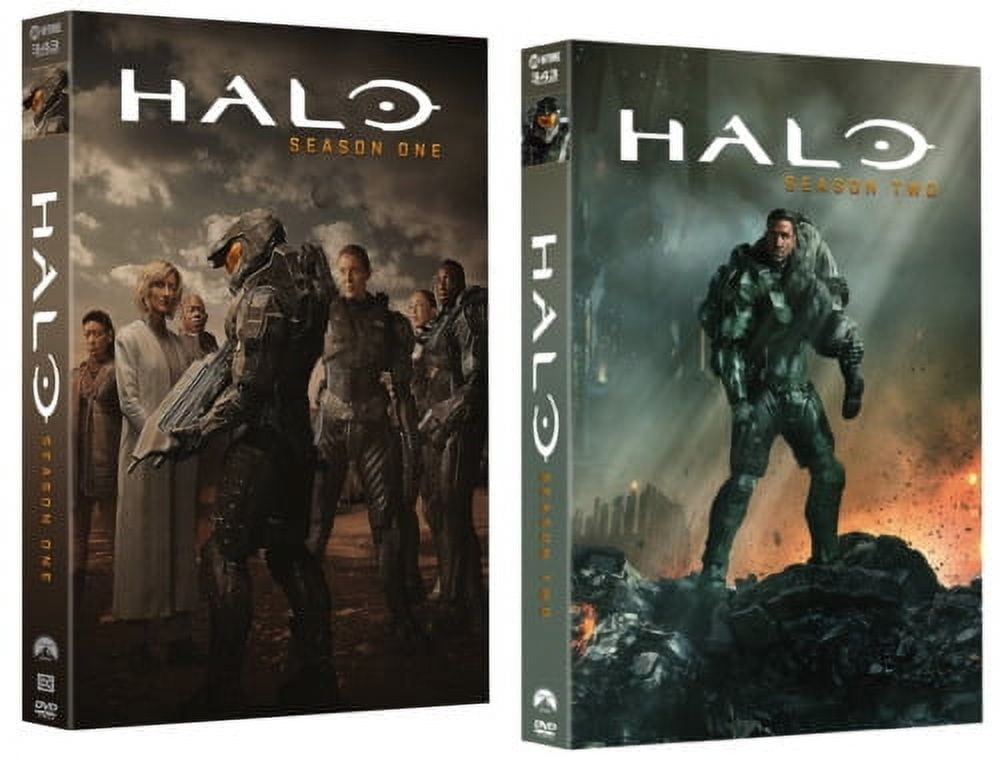 Halo Complete Series Seasons 1-2 DVD – Full Sci-Fi Action TV Box Set