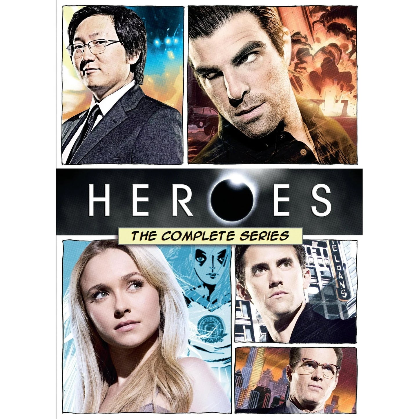 Heroes The Complete Series Seasons 1-4 DVD Set – Full Sci-Fi Drama Collection