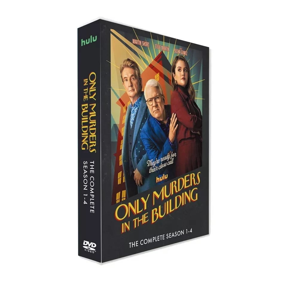 Only Murders in The Building Complete Collection Seasons 1-4 DVD Set – Full Series