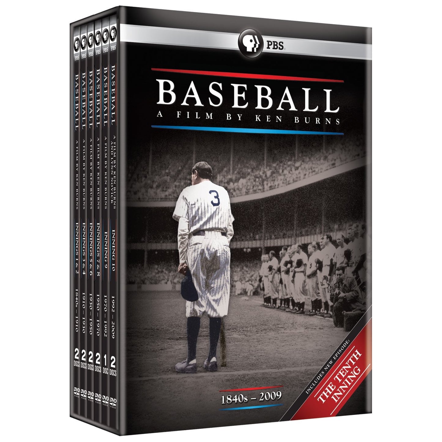 PBS Baseball Documentary by Ken Burns DVD – Complete Historic Baseball Series