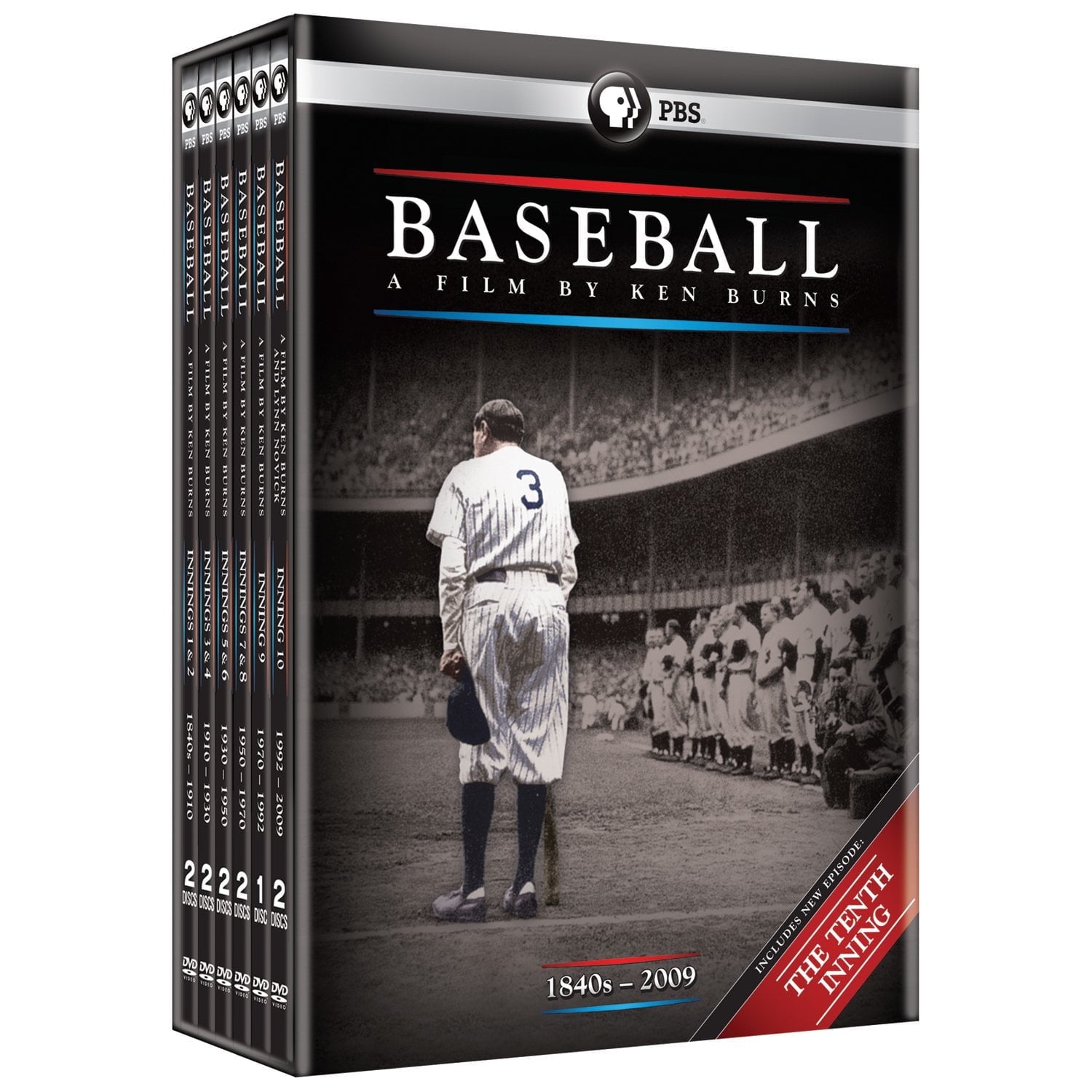 PBS Baseball Documentary by Ken Burns DVD – Complete Historic Baseball Series