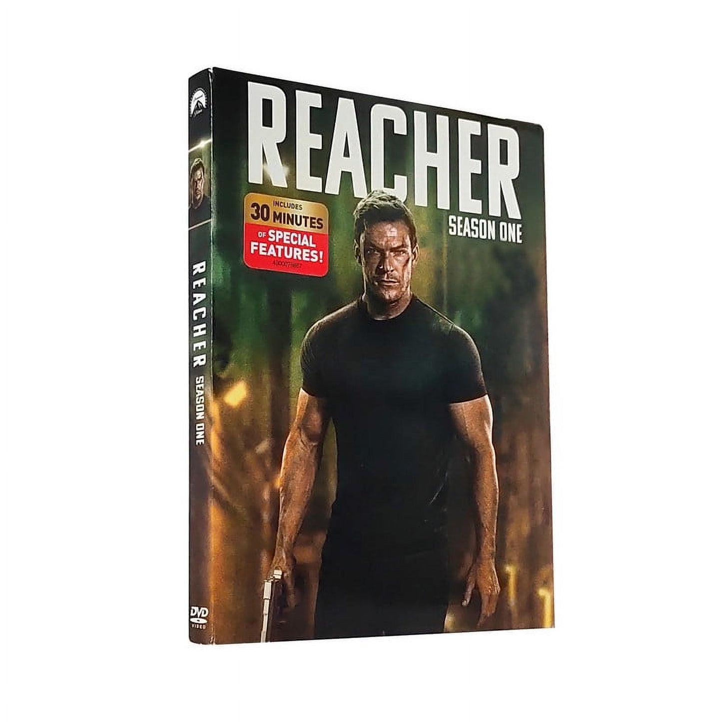 Reacher Season 1 DVD – Complete Action Thriller Series | Based on Lee Child Novels
