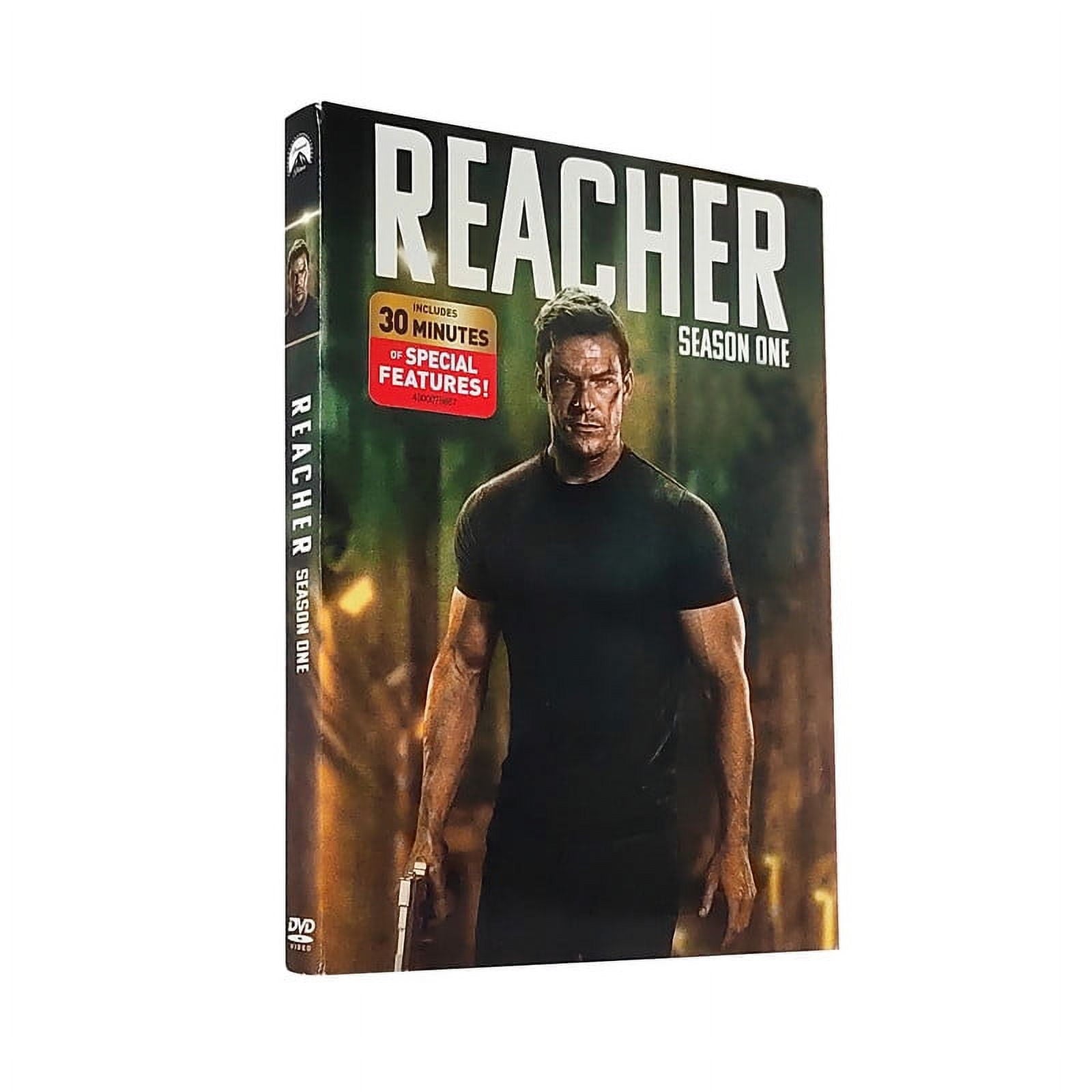 Reacher Season 1 DVD – Complete Action Thriller Series | Based on Lee Child Novels