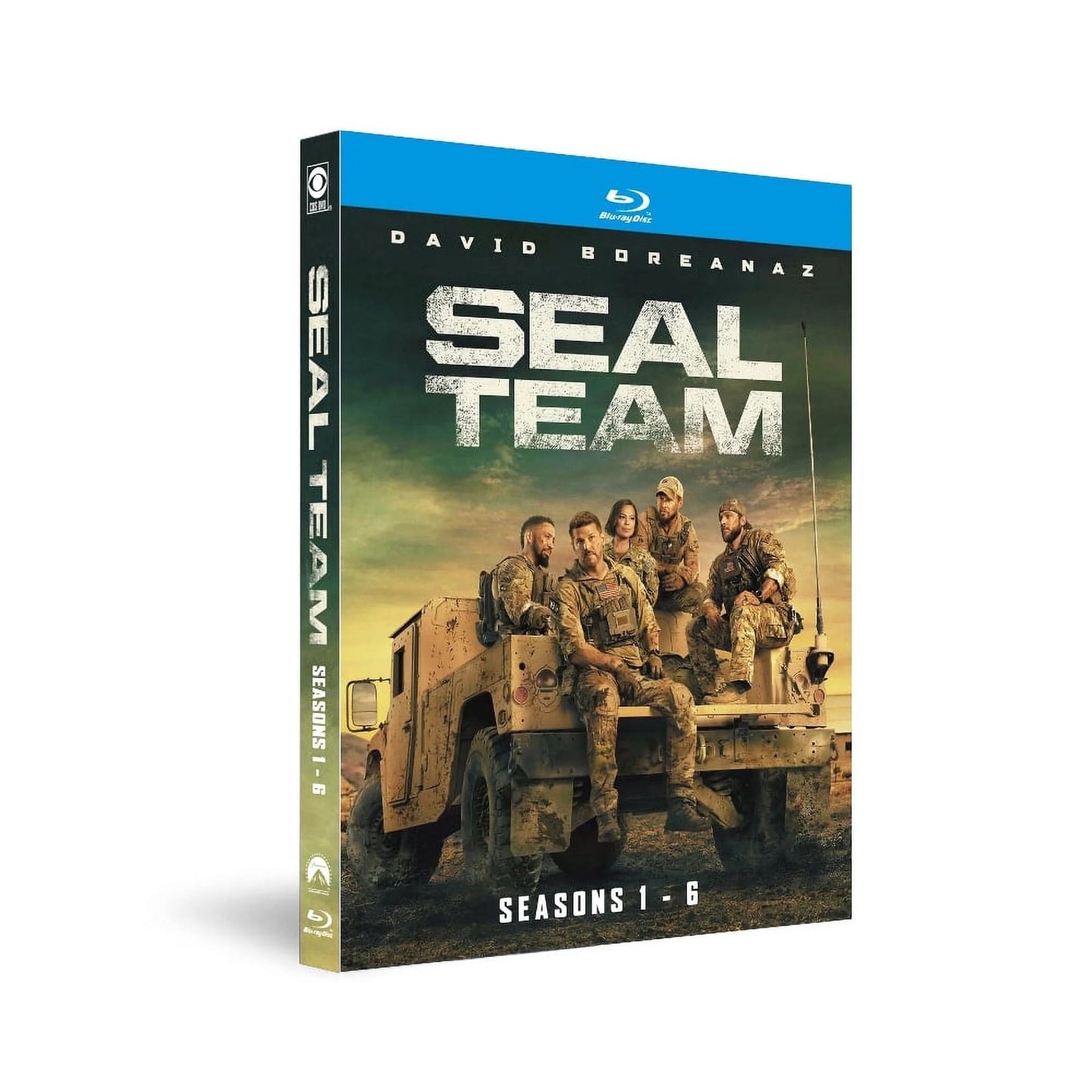 SEAL Team Complete Collection Seasons 1-6 (Blu-ray) | Action-Packed Military Drama TV Series Set
