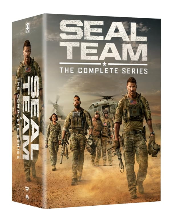 SEAL Team Complete Series Seasons 1-7 DVD Box Set | Full Military Action Show