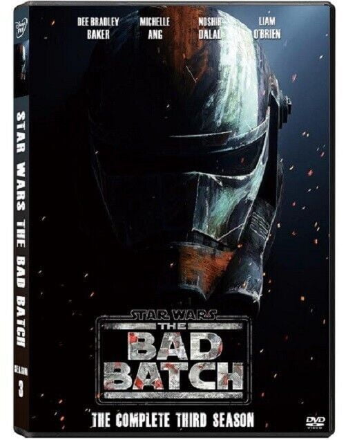 Star Wars The Bad Batch Season 3 DVD | Animated Clone Wars Series Collection
