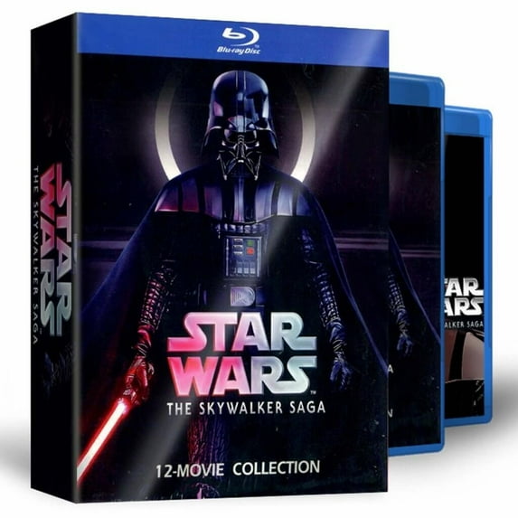 Star Wars The Skywalker Saga 12 Movie Blu-ray Collection | Complete Film Series