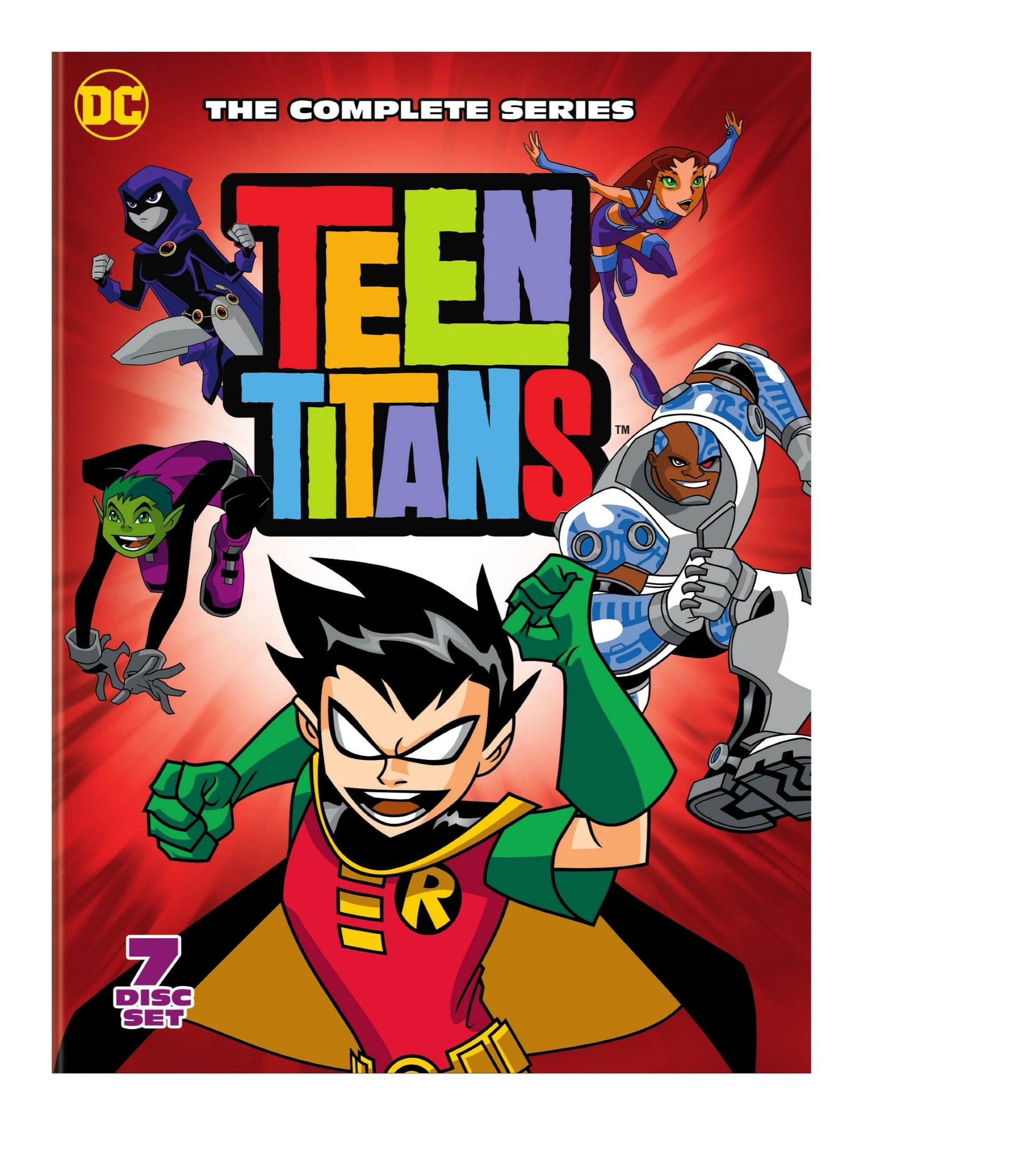 Teen Titans Complete Series DVD Box Set | All Seasons Cartoon Network Collection