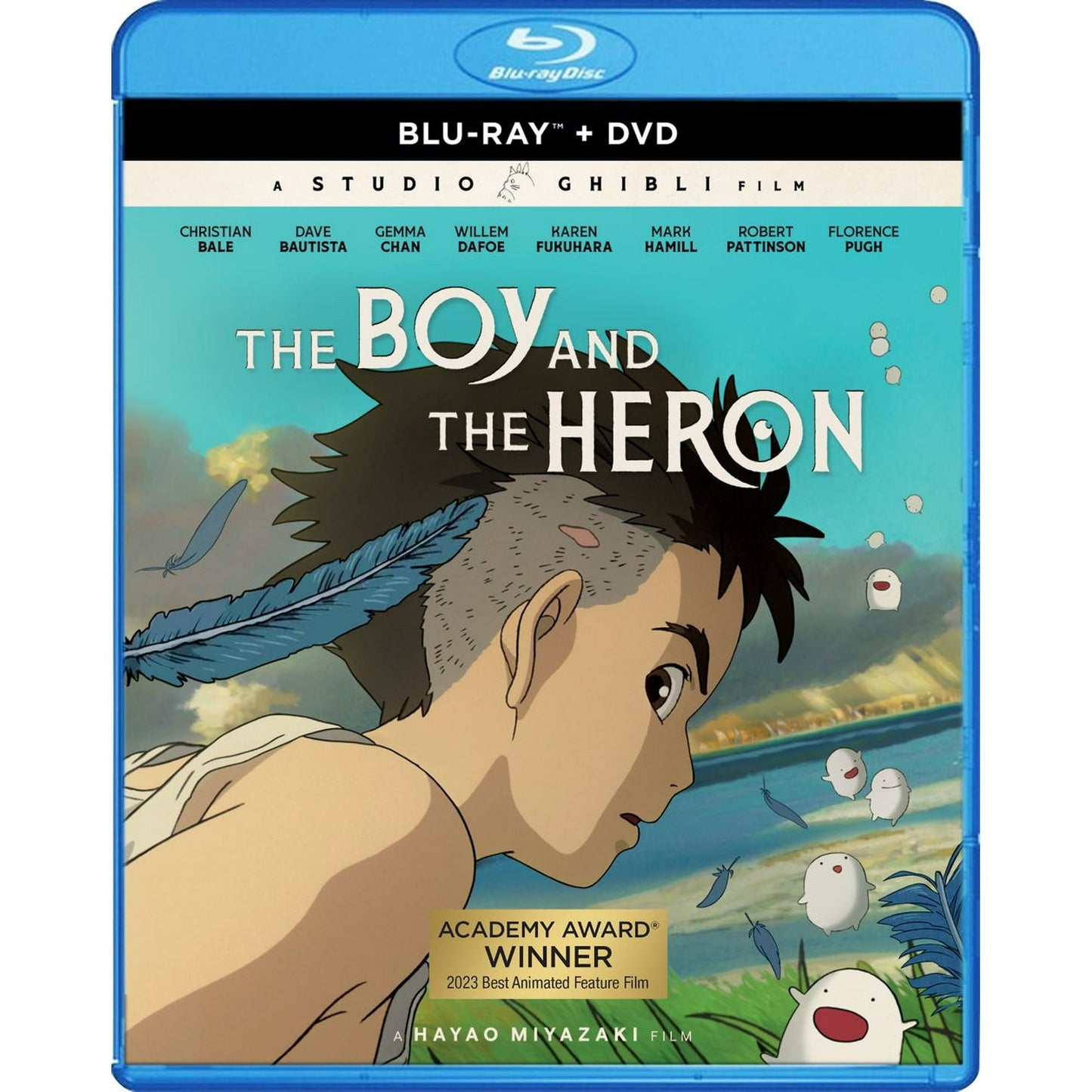 The Boy and the Heron Blu-ray + DVD Combo Pack | Studio Ghibli Animated Film