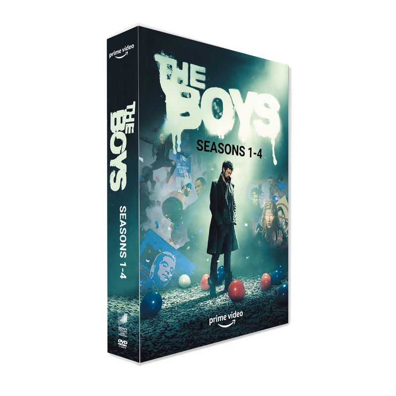 The Boys Complete Series Seasons 1-4 DVD | All Episodes Box Set | Superhero Drama