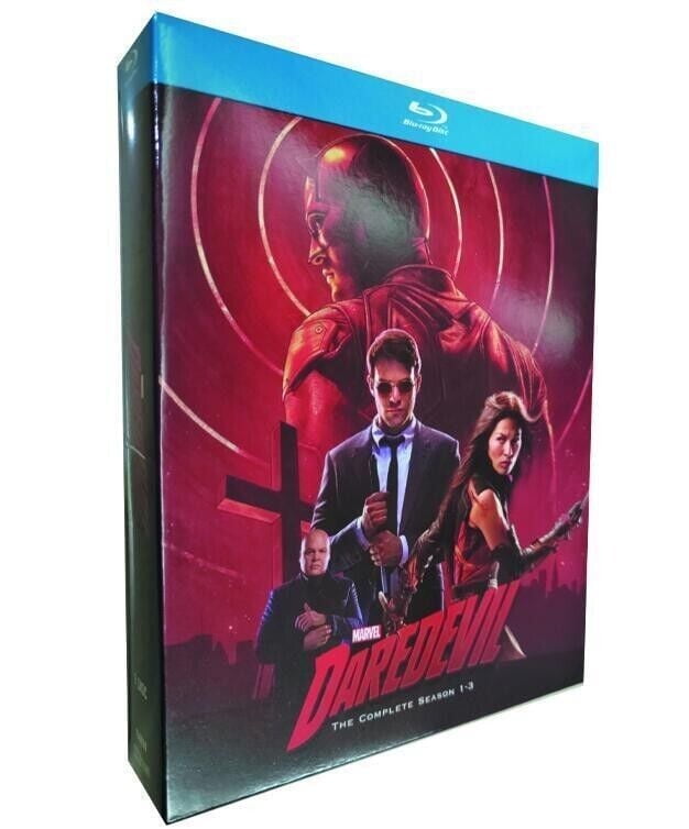The Daredevil Complete Series Blu-ray Set | Seasons 1-3 Marvel Action Drama
