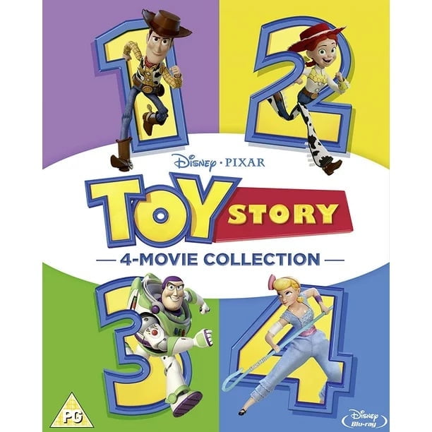 Toy Story 1-4 Movie Collection DVD