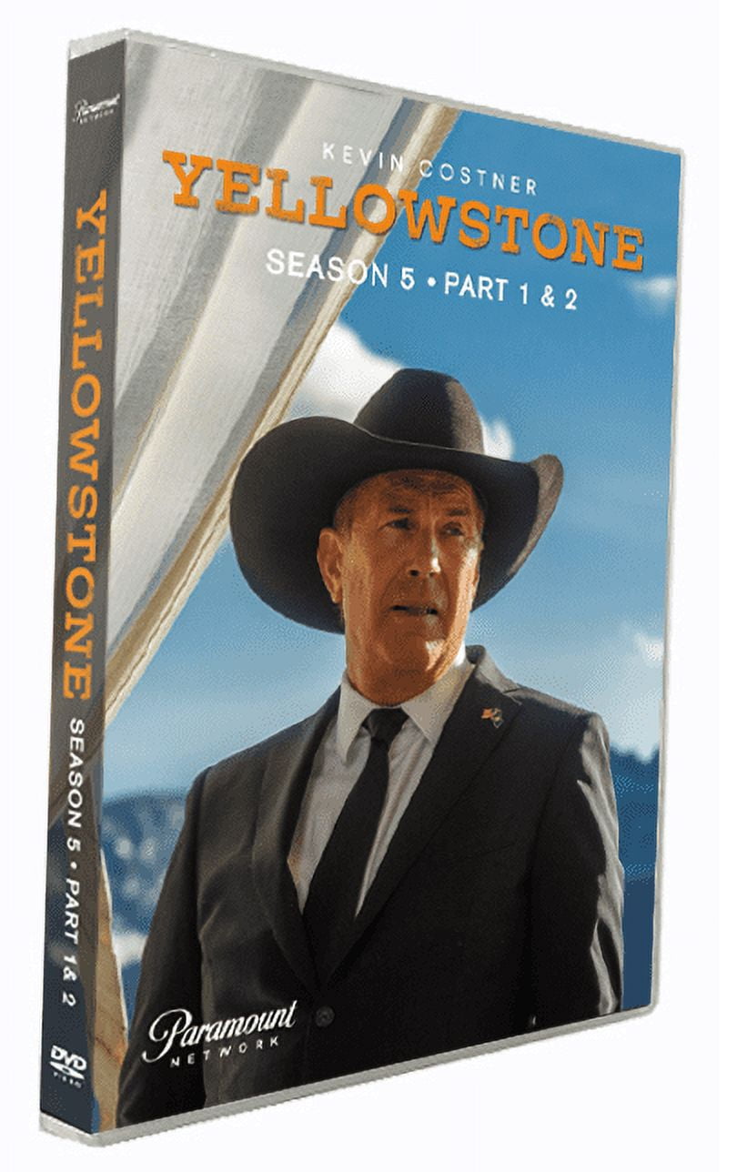 Yellowstone Season 5 Part 1 & 2 DVD – Complete Latest Episodes Box Set