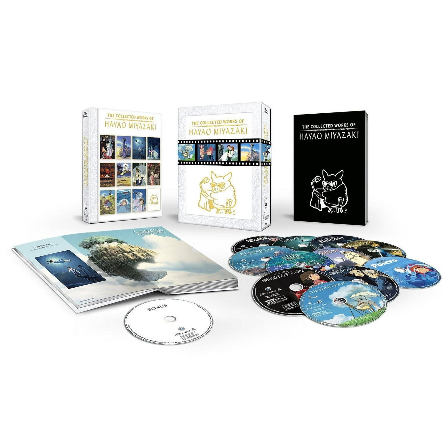 The Collected Works of Hayao Miyazaki Blu-ray | Studio Ghibli Anime Movie Set