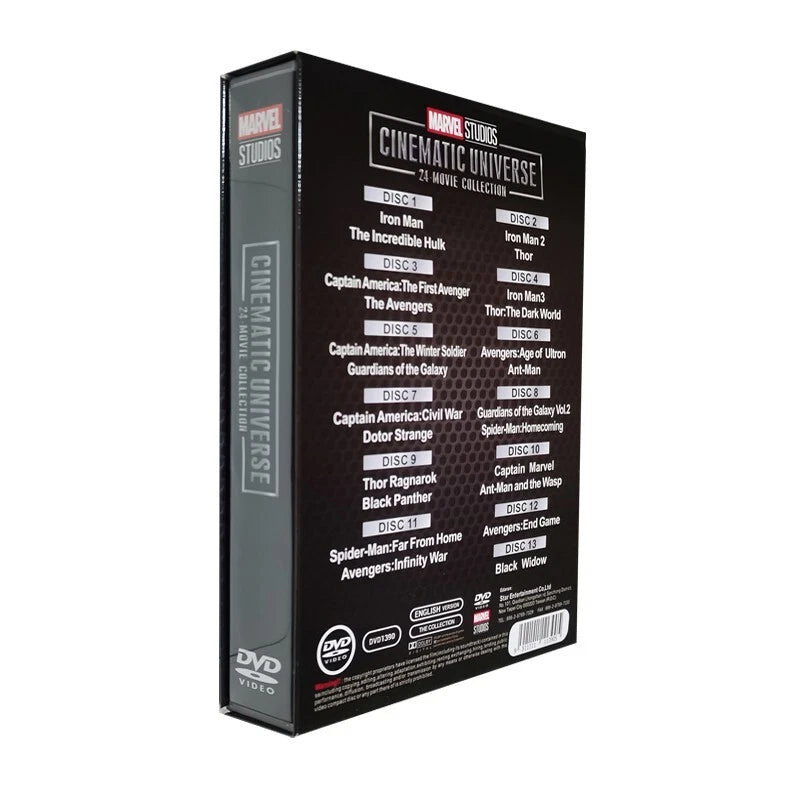 Marvel Studios Cinematic Universe 24 Movie Collection