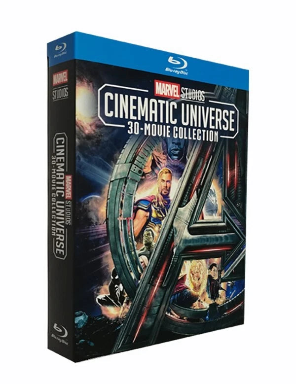 Marvel Studios Cinematic Universe 30 Movie Blu-ray Collection – Full MCU Set